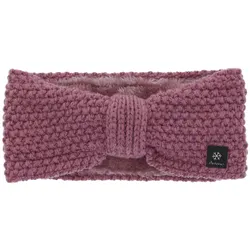Antonio Damen Strickstirnband mit Fleece W23/24 berry