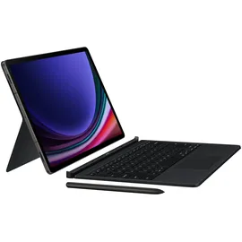 Samsung Book Cover Keyboard für Galaxy Tab S10+, S9+ S9 FE+ schwarz,