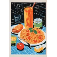 Gerstenberg Verlag VE Pasta et al Klappkarte Motiv Pasta