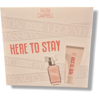 Naomi Campbell Here to stay Eau de Toilette 15 ml + Body Lotion 50 ml Geschenkset