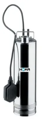 Hochdruck-Tauchmotorpumpe H812 WA, 230 V, autom. Schwimmerschaltg.