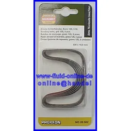 PROXXON Schleifbänder K120 5 Stück