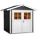 Weka Gartenhaus 224 2,05 x 2,09 m anthrazit