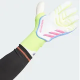 Adidas Predator Pro Torwarthandschuhe - White / Lucid Lemon / Lucid Pink - 9 1/2
