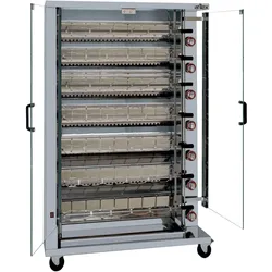 Arilex Rotisserie für Hühner mit Gas 7 Schwerter 7Asg