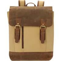 Dermata Rucksack 43 cm Laptopfach Gelb Herren