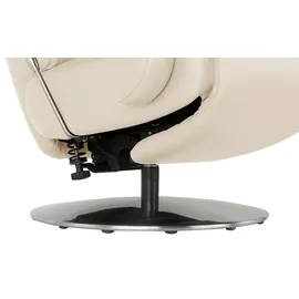 Hukla Relaxsessel Florian Leder 73 x 115 x 91 cm Creme