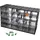GarPet Kleinteilemagazin Kunststoff 24 Fach schwarz