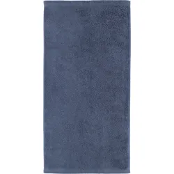 Lifestyle Sport Handtuch 70 x 140 cm glatt dunkel marineblau