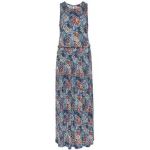 s.Oliver Maxikleid Tupfenprint Blau/Mehrfarbig 44