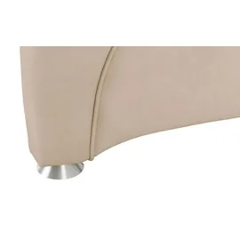 HIMOLLA Relaxsessel 4217 Leder 96 x 107 x 91 cm Beige mit Kopfteil