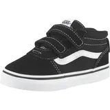 Vans Unisex Kinder Ward Mid V Sneaker, (Suede/Canvas) Black/White, 22 EU