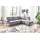 Candy 3C Candy Ecksofa Kairo Multifunktion-Sofa, bequem und viele Komfortfunktionen, L-Form, inklusive Drehsitz-, Armlehnen- und Rückenverstellung blau
