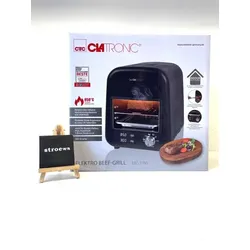 Clatronic EBG 3760 Elektro Beef-Grill, keramischer Infrarot- Hochleistungsbrenner