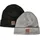 URBAN CLASSICS Logopatch Beanie Grau 122/128