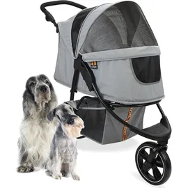 my duque Cooper Hundebuggy 32 kg Grau