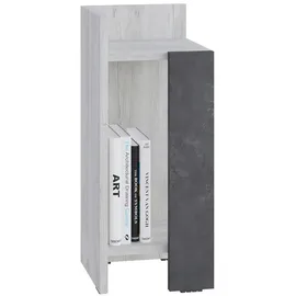 Livetastic Nachtschrank Elos 27 x 60 x 25 cm Grau/Grauweiß