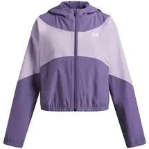 Under Armour Rival Woven Jacke Purple Luxe/Purple Crest/White S