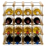 Proregal Weinregal Natur, Holz, Kiefer, Rechteckig, 42.5x42.5x24.5 cm, Wohnzimmer, Regale, Weinregale