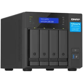 QNAP TVS-h474-PT-8G NAS System 4-Bay Intel Pentium G7400
