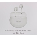 Blackview AirBuds 6 Kopfhörer True Wireless Stereo (TWS) im Ohr Anrufe/Musik USB Typ-C Bluetooth Weiß
