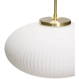 Hübsch Serene 1-flg. Ø 40 cm oval weiß
