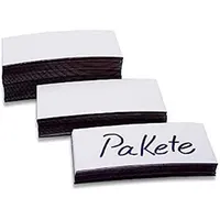 Magnetoplan Lagerschild B50x L100mm magnetisch weiß Stärke 0,6 mm MAGNETOPLAN