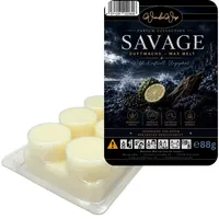 WonderWax Duftwachs WonderWax® Parfume Duftriegel 6 x Duftwachs Kreise Weiß (Sauvage), Duftrichtung: Savage