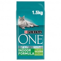 Purina One Indoor mit Truthahn Katzenfutter 2 x 3 kg