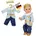 Heless Puppenoutfit Prinz Luka Blau/Gold