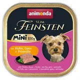 Animonda vom Feinsten Adult Mini mit Huhn, Gans + Petersilie Hundefutter nass