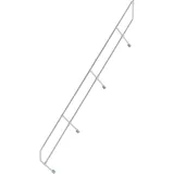 Günzburger MUNK zweiter Handlauf Aluminium-Treppe 45° 15 Stufen
