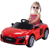 Actionbikes Motors Kinder-Elektroauto Audi R8 Spyder lizenziert, 60 Watt, LED-Scheinwerfer, Musik, Hupe, Fernbedienung, (Rot)