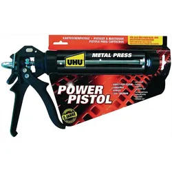 UHU Kartuschenpresse POWER PISTOL Metall 360 Grad drehbar - 48500