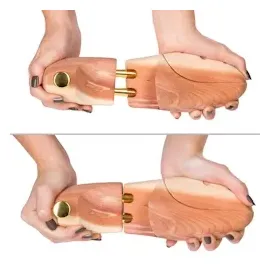 Tectake tectake® GmbH Zedernholz, Schuhspanner,