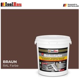 Bodenfarbe Betonfarbe Braun 20 kg Bodenbeschichtung Fußbodenfarbe Garage