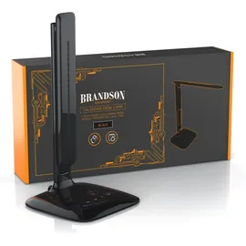 Brandson Schreibtischlampe Schwarz