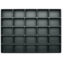 WeTec Aufbewahrungsbox Polystyrol 40 mm schwarz