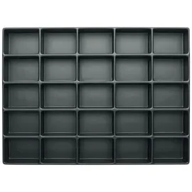 WeTec Aufbewahrungsbox Polystyrol 40 mm schwarz