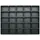 WeTec Aufbewahrungsbox Polystyrol 40 mm schwarz