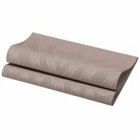 Duni Elegance®-Serviette Lily Greige 40x40cm 1/4 Falz 40 x 40 cm, 40 Stk