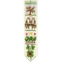 Le bonheur des dames Lesezeichen Kreuzstich Stickpackung