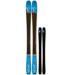 MOVEMENT LOGIC 86 SKI - Uni., black/blue (177cm)