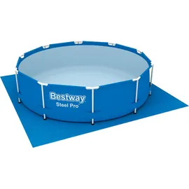 BESTWAY Flowclear Bodenplane blau 274x274 cm