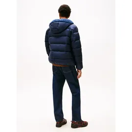 Tommy Hilfiger Hooded Logo Puffer schwarz XL