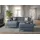 sit&more Ecksofa Scarlett L-Form, inklusive Kopfteilverstellung, wahlweise mit Bettfunktion, Bettkasten blau