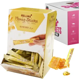 Hellma Honigsticks, 100 x 8,0 g