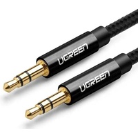 Ugreen mini jack 3,5mm AUX Cable 1m (black) (1 m), Audio Kabel