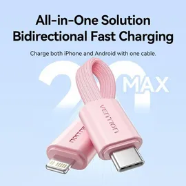 Vention Powerbank Vention 10000 mAh 22,5W Gelb USB-C Lightning USB-A