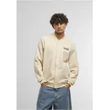 Mister Tee Los Angeles EMB Heavy Tonal College Jacket - Beige